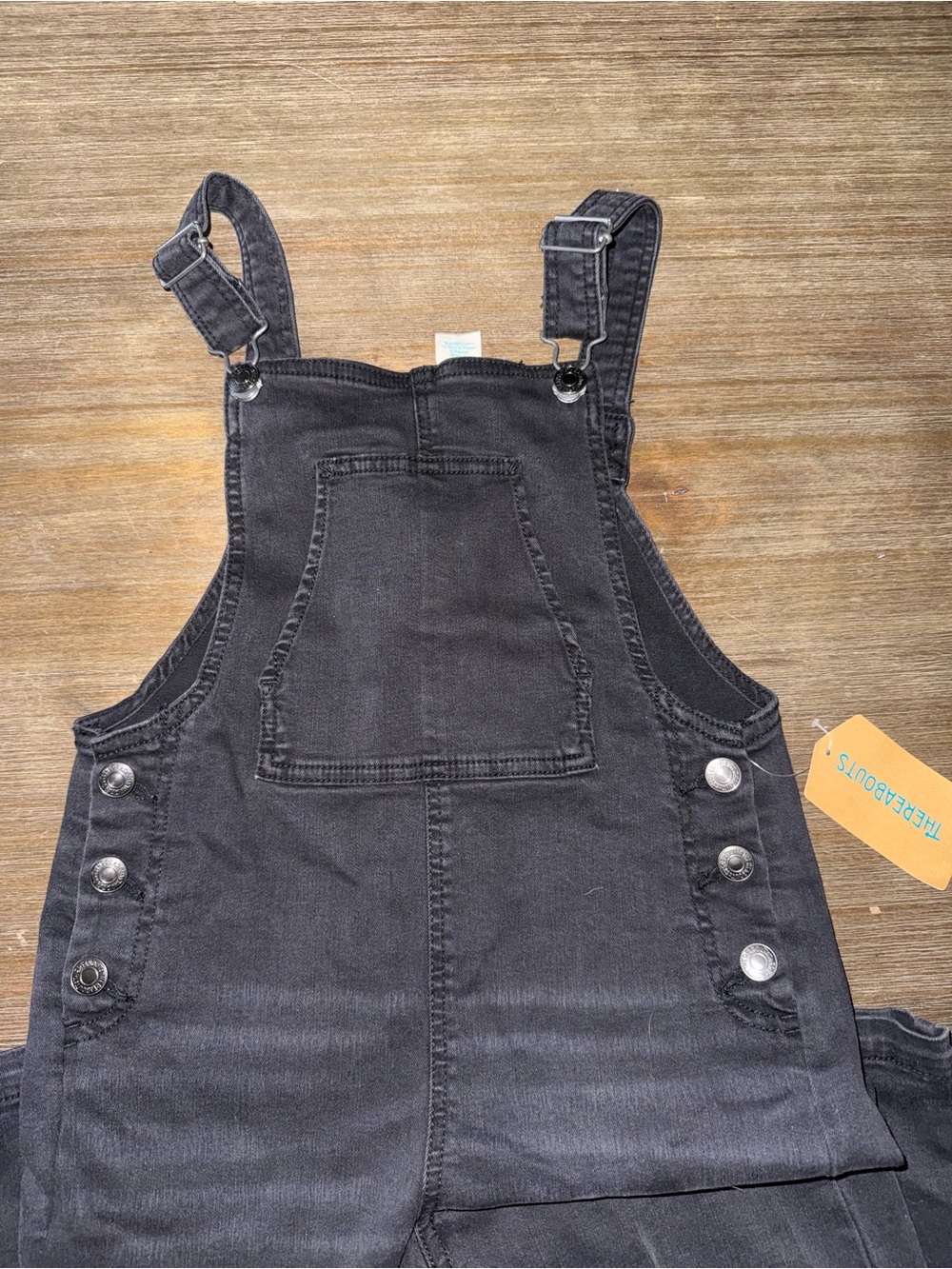 Kids black Overalls